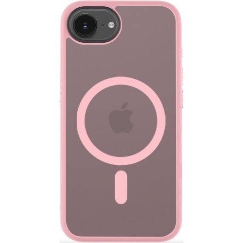 Tactical MagForce Hyperstealth Apple iPhone 17e / iPhone 16e MagSafe tok, áttetsző/rózsaszín