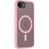 Tactical MagForce Hyperstealth Apple iPhone 17e / iPhone 16e MagSafe tok, áttetsző/rózsaszín