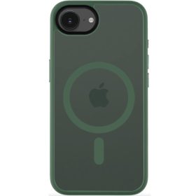   Tactical MagForce Hyperstealth Apple iPhone 17e / iPhone 16e MagSafe tok, áttetsző/sötétszöld