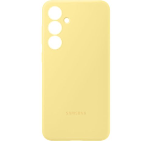 Samsung Galaxy S24 FE gyári szilikon tok, sárga EF-PS721CYEGWW Csomagolássérült