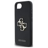 Guess PU Grained 4G Metal Logo Apple iPhone 17e / iPhone 16e hátlap tok, fekete