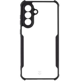   Tactical Quantum Stealth Samsung Galaxy A36 hátlap tok, átlátszó/fekete