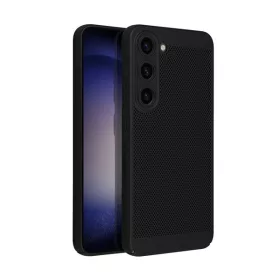 Breezy Samsung Galaxy A56, műanyag tok, fekete