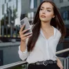 Clear 2mm Samsung Galaxy A56 ultravékony szilikon tok, átlátszó