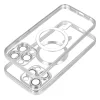 Electro Mag Samsung Galaxy A56 MagSafe kompatibilis hátlap tok, ezüst