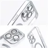 Electro Mag Samsung Galaxy A56 MagSafe kompatibilis hátlap tok, ezüst