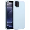 Roar Samsung Galaxy A56 prémium szilikon tok velúr béléssel, világoskék
