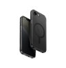 Uniq Hybrid LifePro iPhone 17e / iPhone 16e Magsafe szilikon tok, fekete