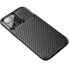 Forcell Carbon Premium Samsung Galaxy A36 karbon mintás szilikon tok, fekete
