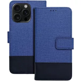  Gomma Samsung Galaxy A36 flip/oldalra nyíló tok kártyatartó résszel, kék