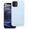 Roar Samsung Galaxy A36 prémium szilikon tok velúr béléssel, világoskék