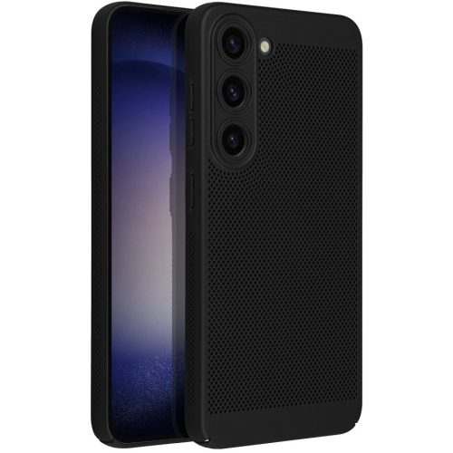 Breezy Samsung Galaxy A26, műanyag tok, fekete