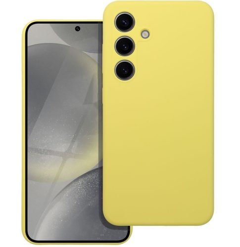 2mm Samsung Galaxy A26 szilikon tok, sárga