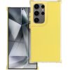 Matrix Samsung Galaxy A26 hátlap tok kameravédő peremmel, sárga (matt)