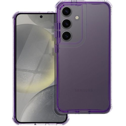 Matrix Samsung Galaxy A26 hátlap tok kameravédő peremmel, lila