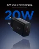 Spigen Essential EE201EU 1-port hálózati töltő adapter, 20W, Fekete
