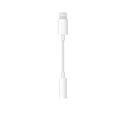 Apple Lightning-adapter 3,5 mm-es fejhallgató jack csatlakozóhoz, MMX62BZ/A, fehér