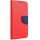 Fancy Motorola G35 5G mágneses flip tok, piros-kék