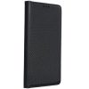 Magnet Motorola G55 5G mágneses flip tok, fekete