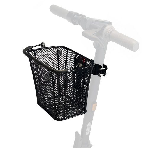 Kormányra szerelhető univerzális fémkosár, FSBKT-226, fekete