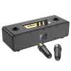 Hoco BS63 bluetooth hangszóró, 2 vezeték nélküli mikrofonnal, fekete