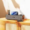 Hoco BS63 bluetooth hangszóró, 2 vezeték nélküli mikrofonnal, fekete