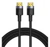 Baseus Cafule HDMI 2.0 kábel, 4K, 3D, 3 m, fekete-szürke