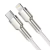 Baseus Cafule USB-C-Lightning kábel, PD, 20 W, 2 m, fehér