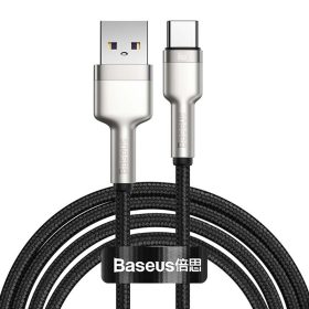 Baseus Cafule USB-USB-C kábel, 66 W, 2 m, fekete