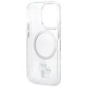 Karl Lagerfeld IML Karl & Choupette Apple iPhone 15 Pro MagSafe tok, átlátszó