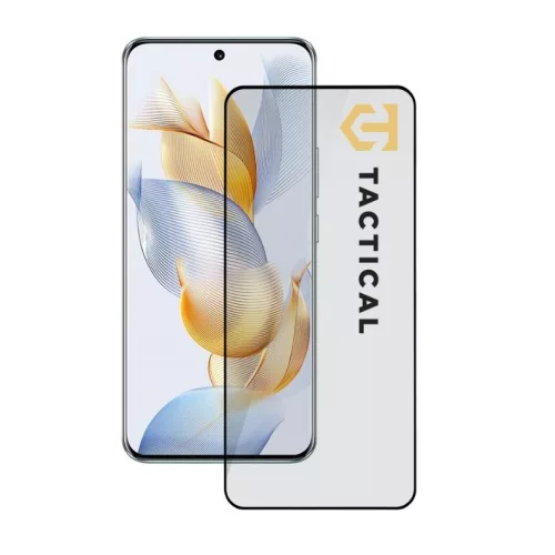 Tactical Glass Shield 5D Honor 90 kijelzővédő üvegfólia, fekete