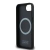 Red Bull Carbon Shiny Logo Apple iPhone 17e / iPhone 16e MagSafe tok, fekete