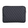 Guess PU 4G Triangle Logo Sleeve 14" laptop táska, fekete