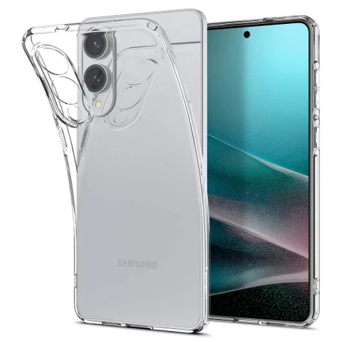 Spigen Liquid Crystal Samsung Galaxy S25 Edge tok, Crystal Clear, átlátszó