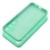 2mm Samsung Galaxy S25 Edge MagSafe szilikon tok, menta