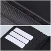 Gomma Samsung Galaxy S25 Edge flip/oldalra nyíló tok kártyatartó résszel, fekete
