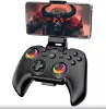 iPega 9115 Bluetooth RGB Gamepad for Android/iOS/PS3/PS4/PC/N-Switch kompatiblis, fekete