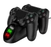 iPega 9180 PS4 kontroller / gamepad töltő állomás 2 db kontrollerhez, fekete