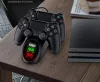 iPega 9180 PS4 kontroller / gamepad töltő állomás 2 db kontrollerhez, fekete