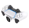 iPega P5029 kontroller / gamepad cserélhető akkumulátor, Playstation 5, fehér