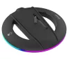 iPega P5S025S PlayStation 5 Pro/Slim függőleges állvány RGB világítással, fekete