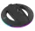 iPega P5S025S PlayStation 5 Pro/Slim függőleges állvány RGB világítással, fekete