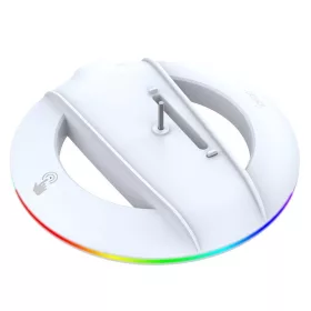   iPega P5S025S PlayStation 5 Pro/Slim függőleges állvány RGB világítással, fehér