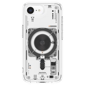   Spigen Ultra Hybrid MagFit Apple iPhone 17e / iPhone 16e tok, Neo One MagSafe, átlátszó