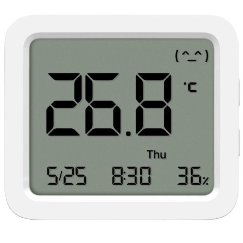 Xiaomi Mi Temperature and Humidity Monitor 3 hőmérséklet és páratartalom mérő, fehér