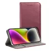 Honor 400 Lite Smart Magneto flip tok, burgundi
