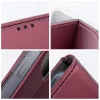 Honor 400 Lite Smart Magneto flip tok, burgundi