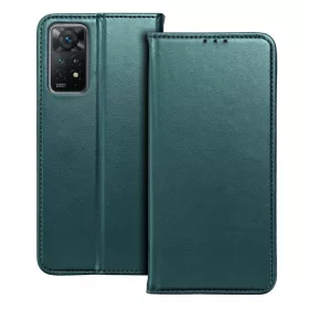 Honor 400 Lite Smart Magneto flip tok, sötétzöld