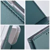Honor 400 Lite Smart Magneto flip tok, sötétzöld