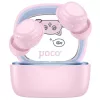 Hoco EW111 TWS bluetooth headset gyerekeknek, rózsaszín